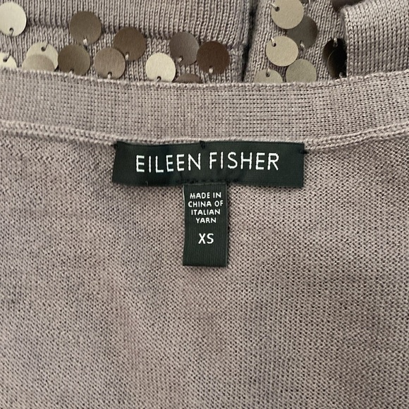 Eileen Fisher Sequin Tank in Purple - Picture 6 of 6